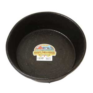 2QT RUBBER PAN