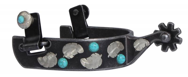 FEATHER TURQUOISE SPURS