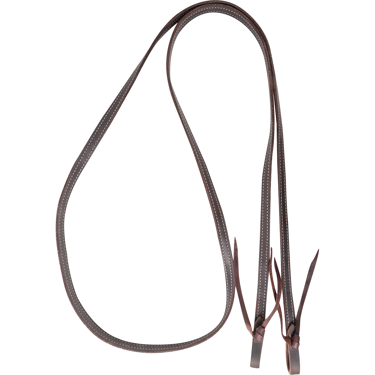 Double Stitched Roping Rein 5/8-inch Thick Tied Ends
