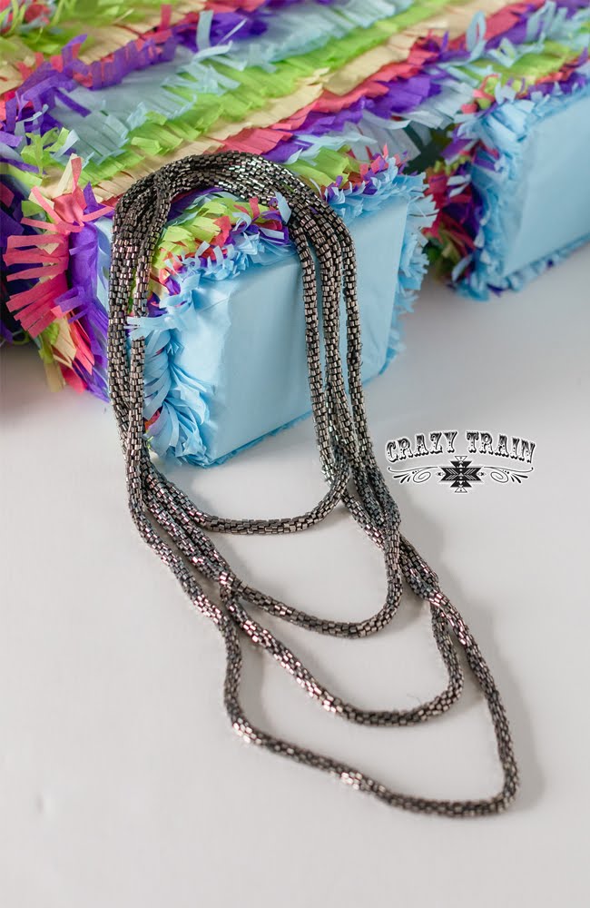 Silver Loopty Loo Necklace