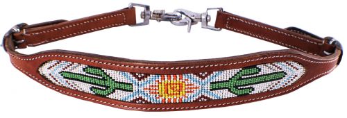 Wither Strap Cactus And Navajo Bead