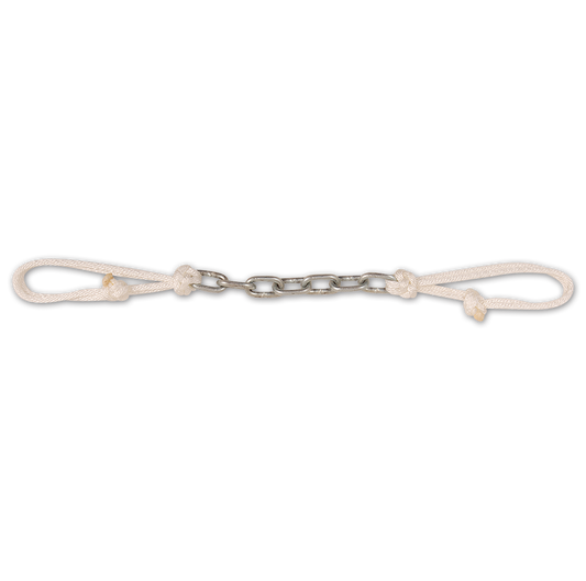 Martin Dog Chain Curb Strap: 7 CHAIN LINK