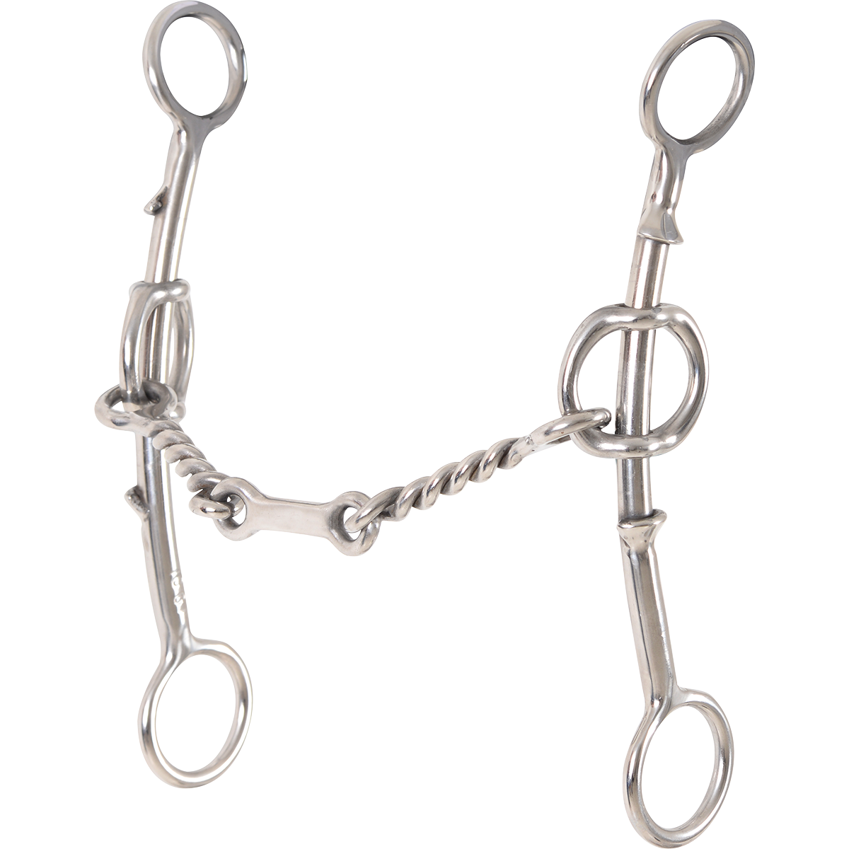Carol Goostree Double Shank Gag Barrel Bit with Twisted Wire Dr. Bristol
