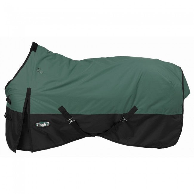 Tough-1 600D WaterProof Poly Turnout Blanket- Hunter Green
