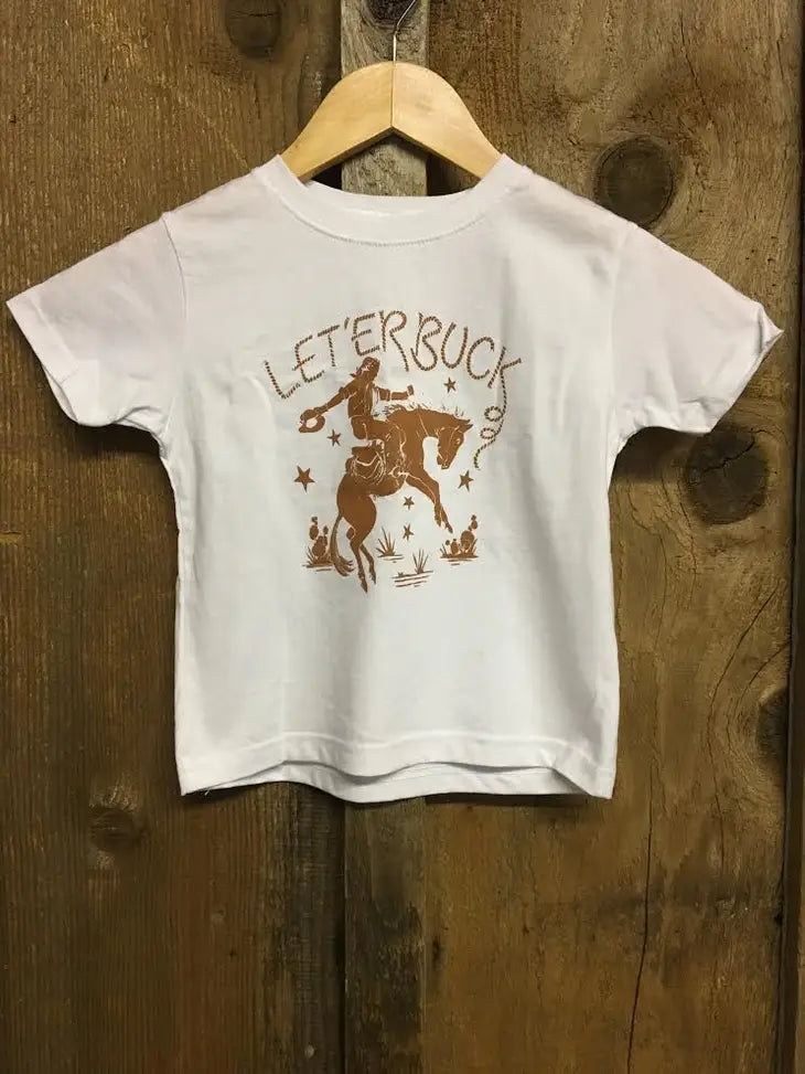 Let’er Buck Kids Tee