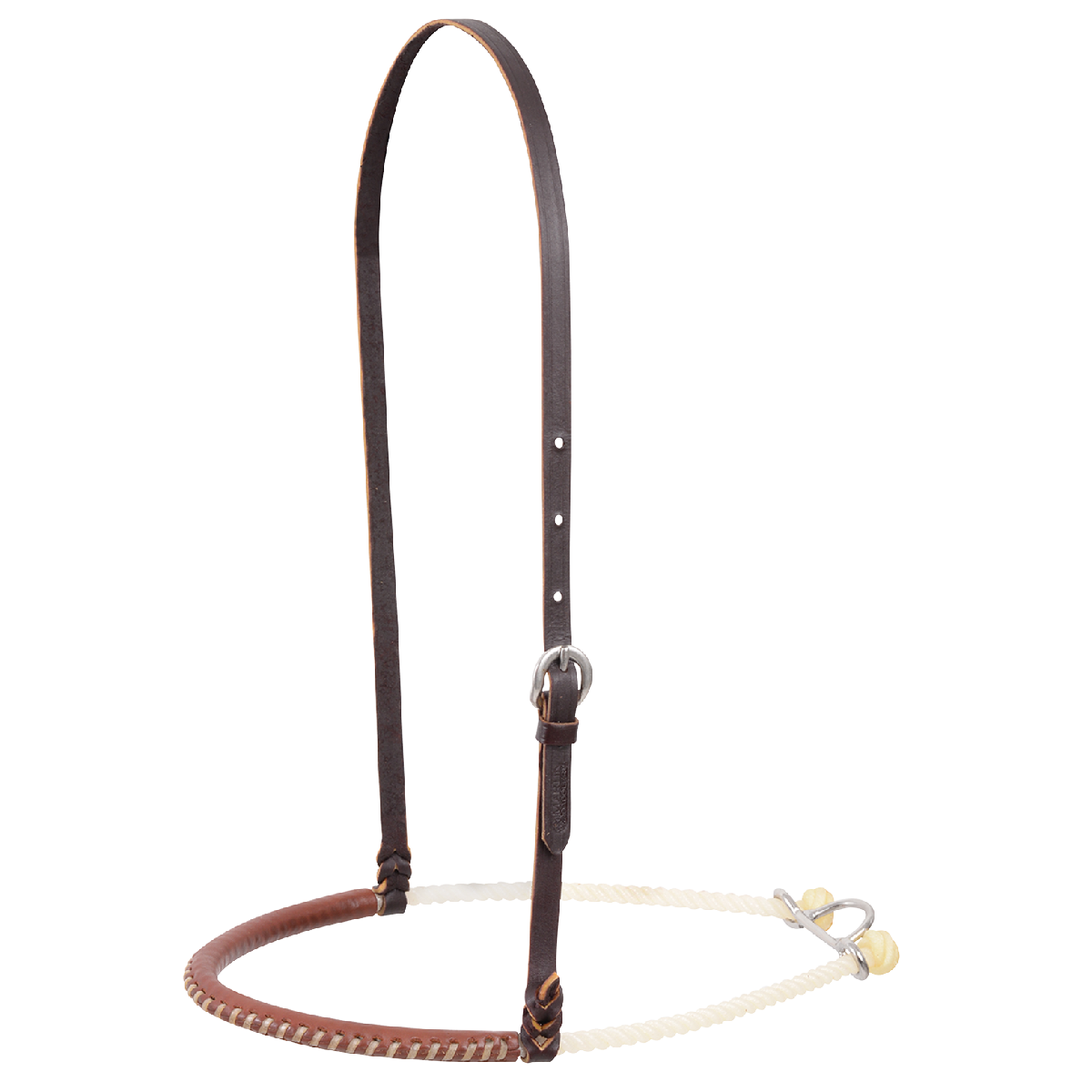 Martin Single Rope w/ Harness Leather Cover Nose Band