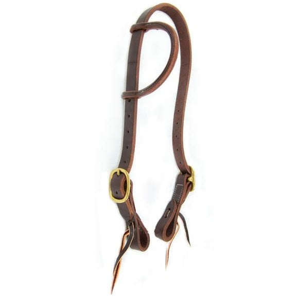 1" LEATHER SINGLE EAR HEADSTALL