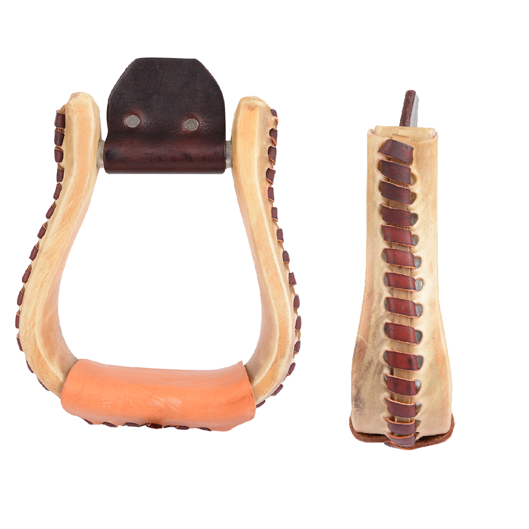 MARTIN RAWHIDE BELL BOTTOM STIRRUP