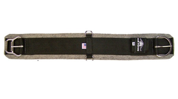 Team Equine Wool Felt Straight Cinch