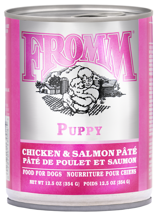 Classic Puppy Chicken & Salmon Pâté Dog Food