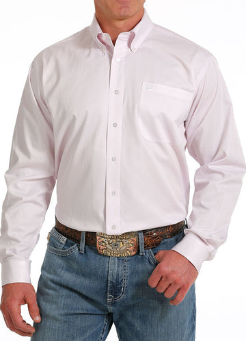 Cinch Mens LS Light Pink Tencel