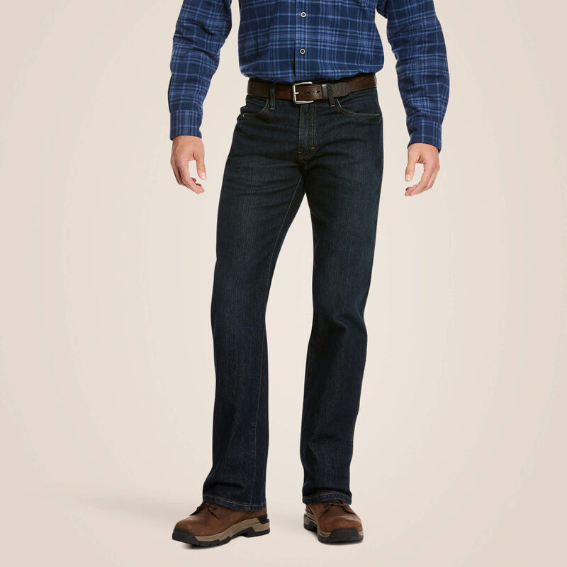 Rebar M4 Relaxed DuraStretch Basic Stackable Straight Leg Jean