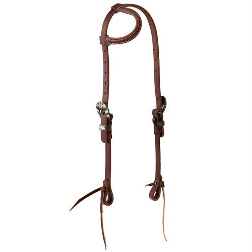 STS Ranch Signature Tack Harness Leather Headstall, 3/4"