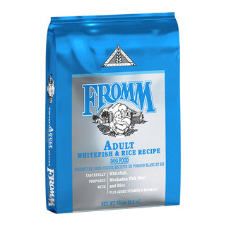 Fromm CLASSIC ADULT WHITEFISH & RICE RECIPE Dog 15 lb.