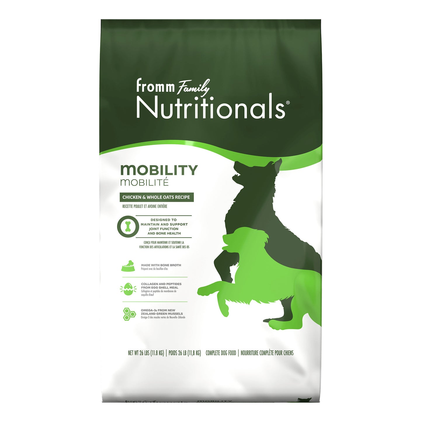 Fromm NUTRITIONALS MOBILITY CHICKEN & Whole Oats Recipe Dog