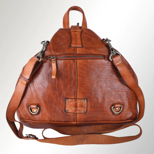 Spaghetti Tan Satchel