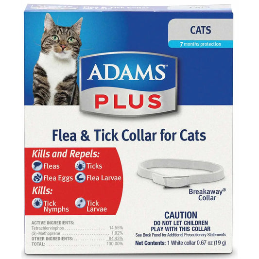 ADAMS PLUS FLEA & TICK COLLAR - CAT