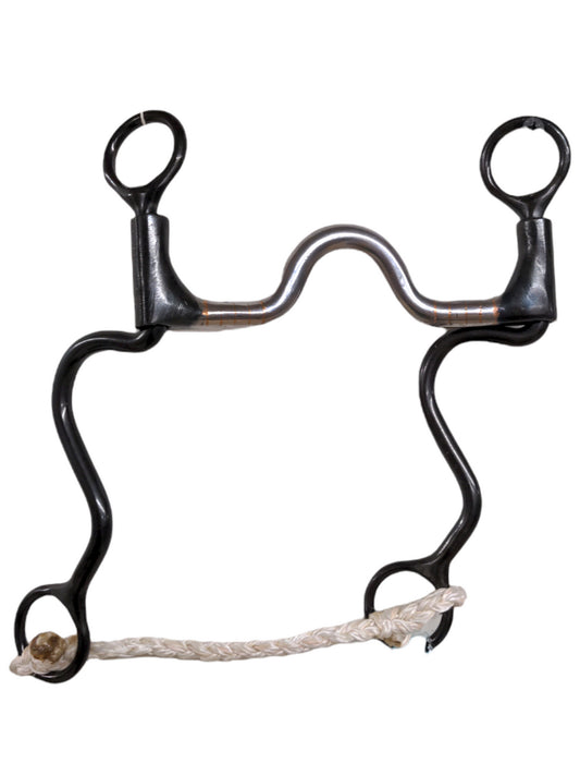 Dutton Bits Calvary Shank Wide Port Western Bit 5'' Mouth