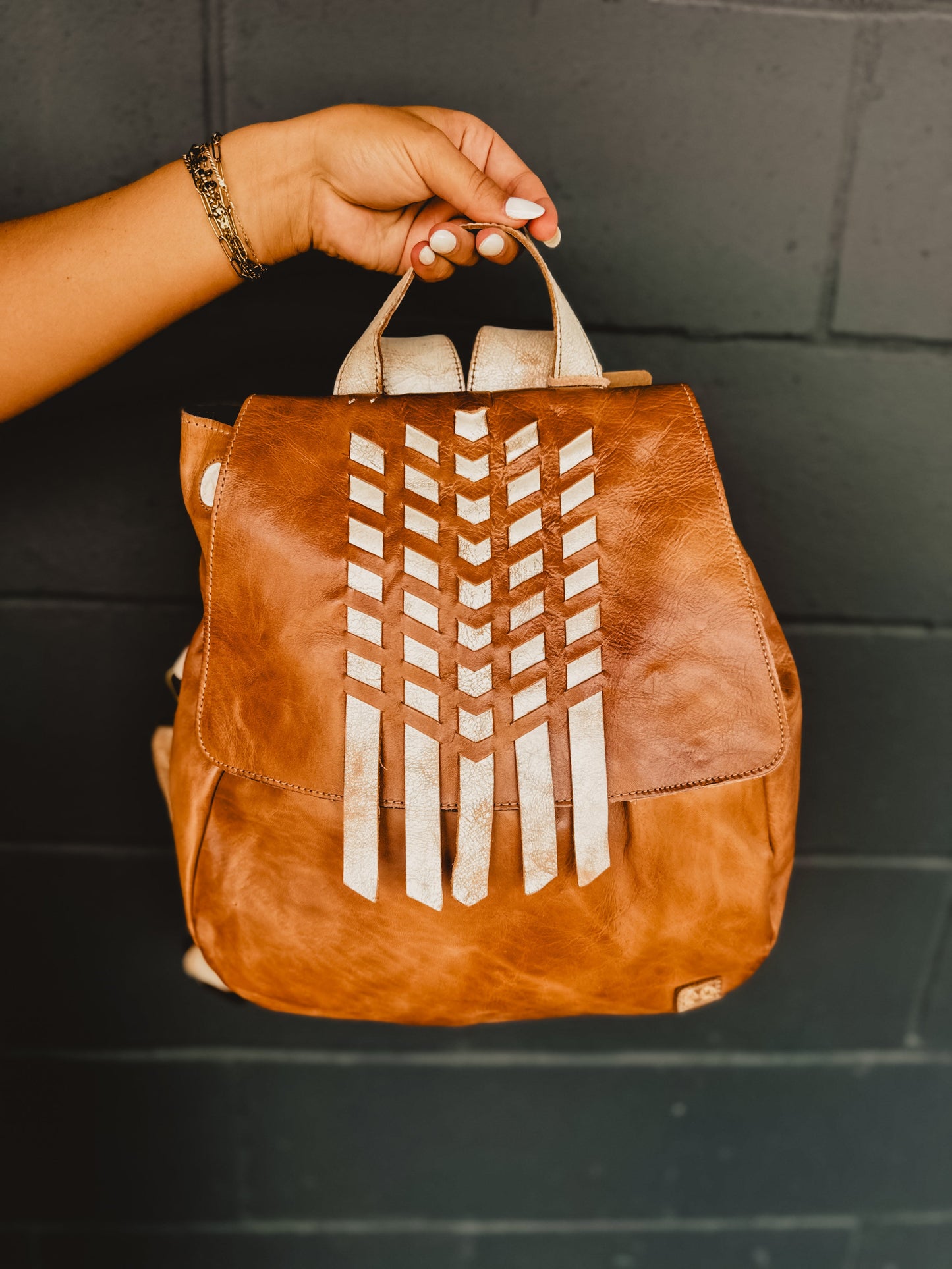 Bed Stu Teji Tan Rustic Nectar Lux