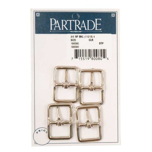 Adams Buckles 3/4″ Nickel Plated Buckle – Adams Tack