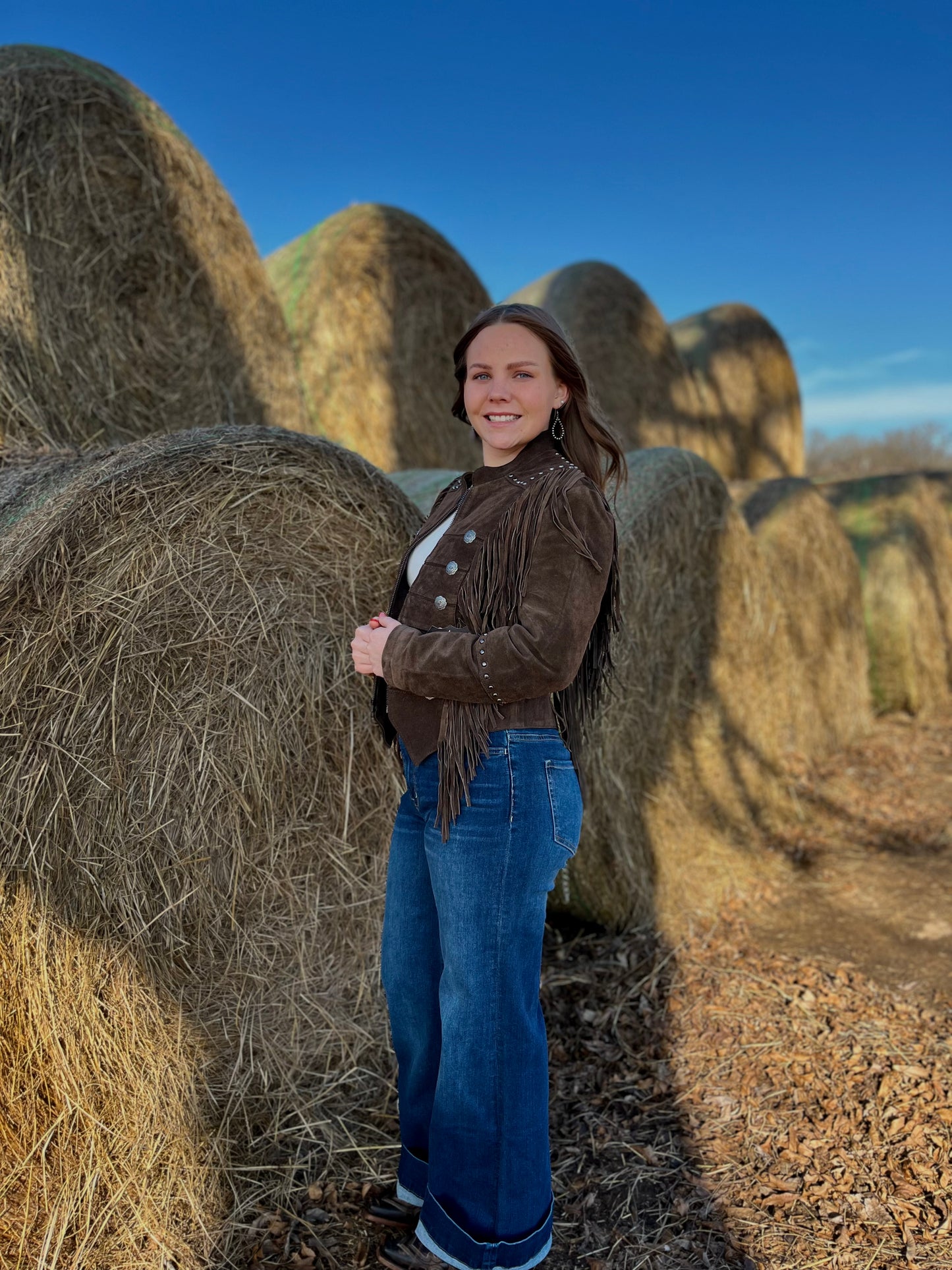 Leather Jacket - Brianna Brown