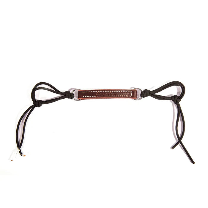 Professionals Choice Burgundy Leather Paracord Curb Strap