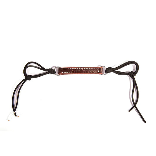 Professionals Choice Burgundy Leather Paracord Curb Strap