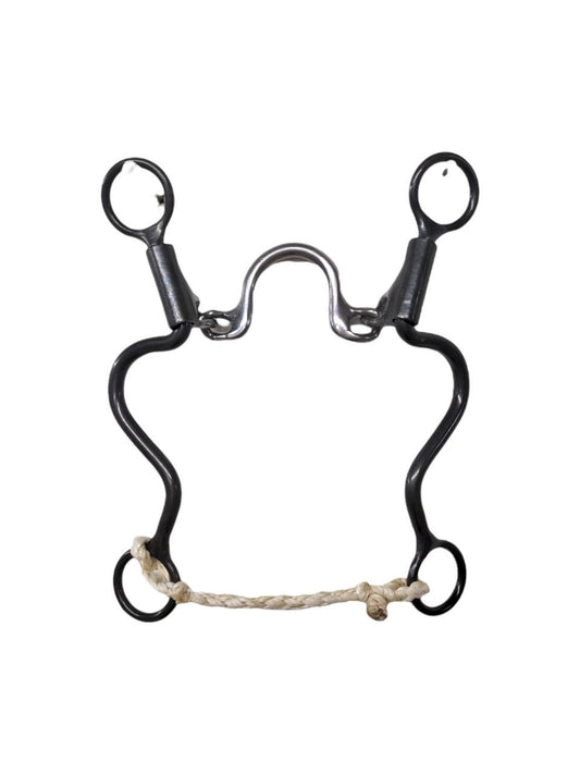 DUTTON WIDE ROUNDED PORTED CHAIN LONG CALVARY SHANK
