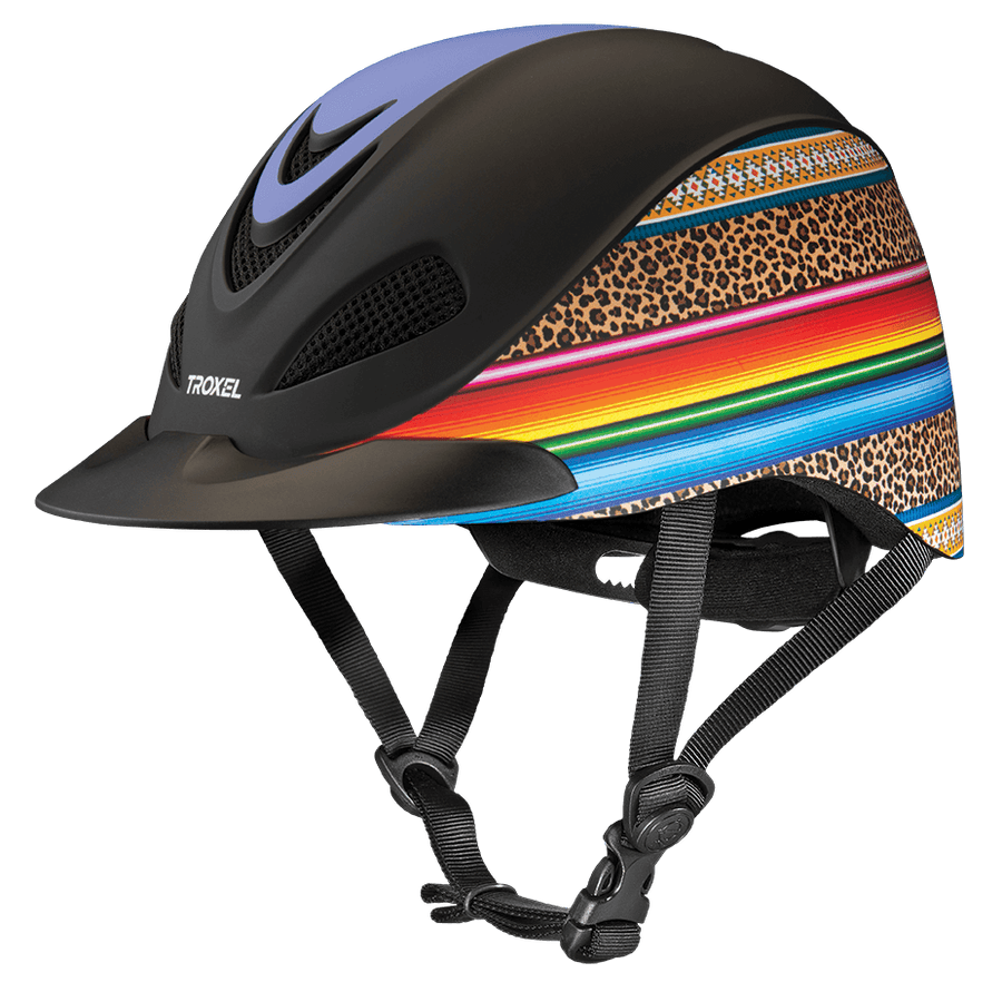 TROXEL DYNASTY LEOPARD SERAPE AZTEC HELMET- L