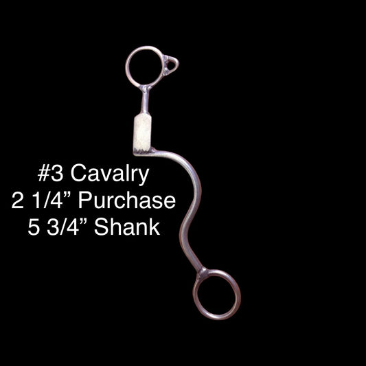 #3 Cavalry Perfect Bit Twisted Wire Dog Bone