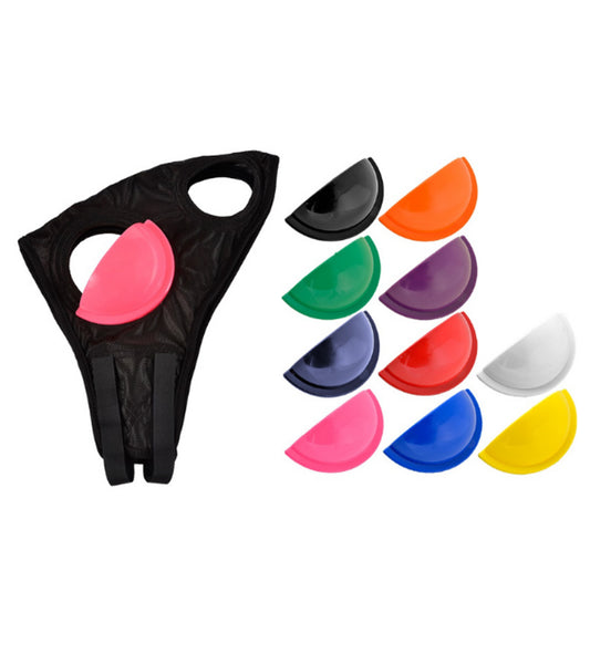 Mesh Blinker Hood Black with Full Cups & Velcro