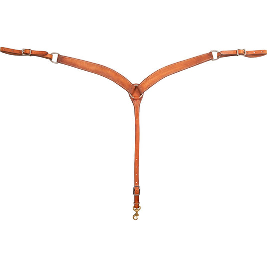 1 3/4” Chestnut Roughout Breastcollar