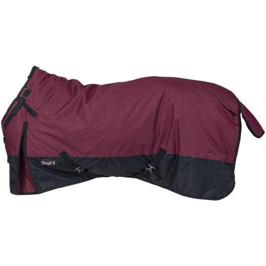 Tough1 600D Turnout Blanket with Snuggit Burgundy