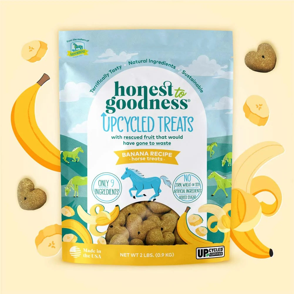 Honest To Goodness® Upcycled Horse Treats – Banana
