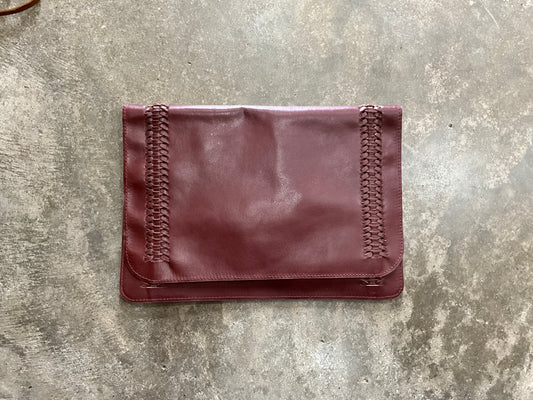 Tulum Nights Vintage Brown Clutch