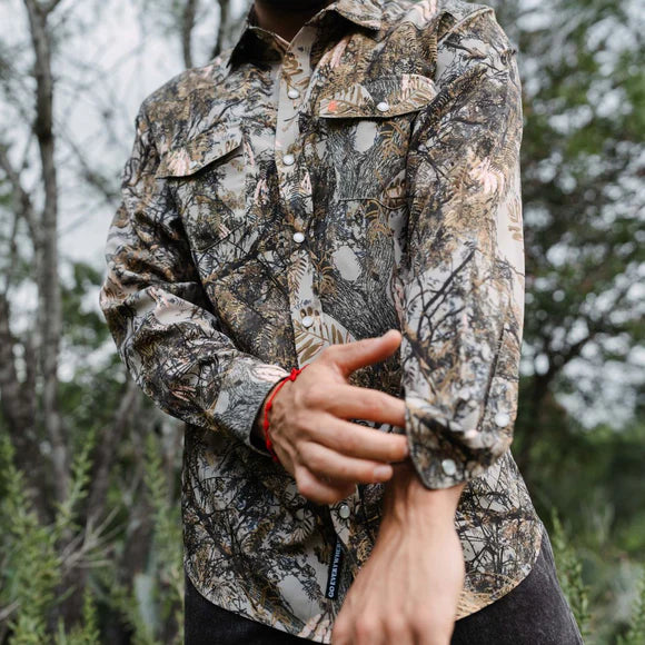 Mesquite Camo Pearl Snap