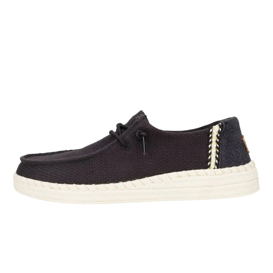 Wendy Espadrille Woven Black