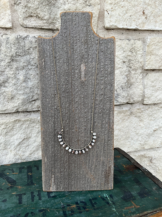 Sunset Canyon Handmade Wild Horse & Sterling Silver Necklace