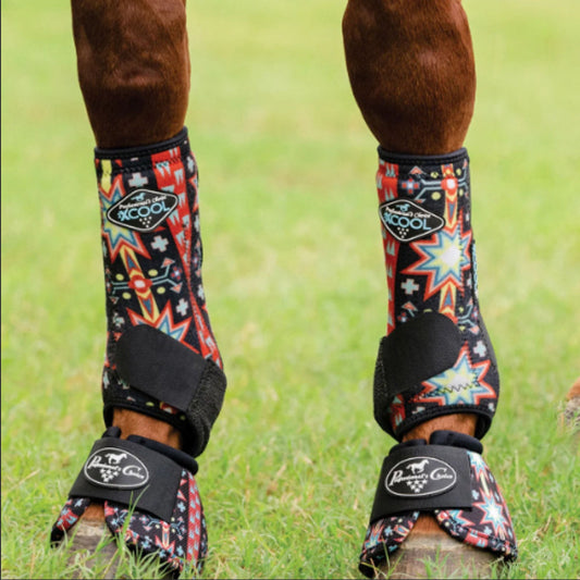 2XCOOL FRONT SMALL SPLINT BOOTS - STARBURST