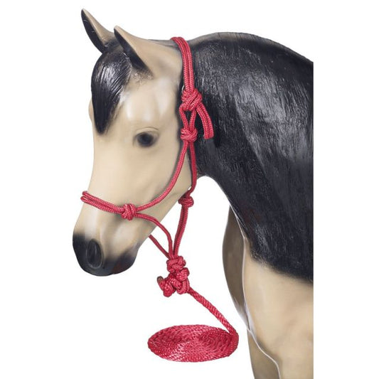 Tough-1 Miniature Poly Rope Halter with Lead