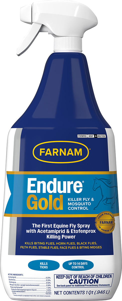 Endure Gold Killer Fly and Mosquito Control Spray for Horses