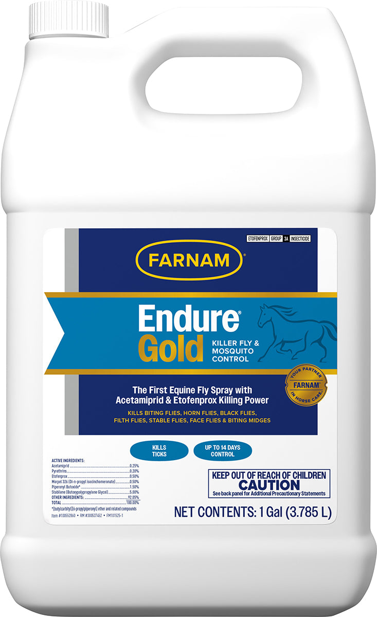 Endure Gold Killer Fly and Mosquito Control Spray for Horses