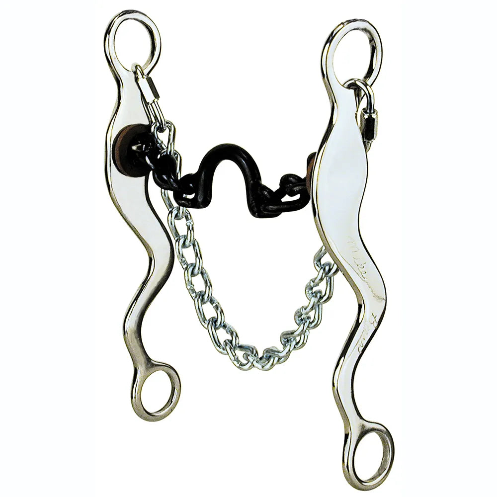 8” MIKE BEERS  1 1/4” PORTED CHAIN MOUTH