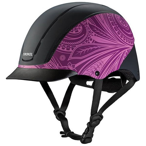 Troxel Spirit™ Purple Boho Helmet- M