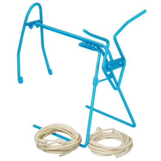 TABLETOP ROPING DUMMY WITH TWO ROPES