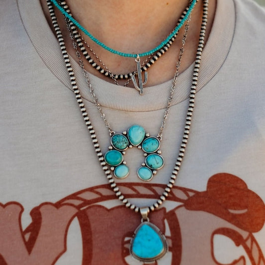 Turquoise Squash Necklace