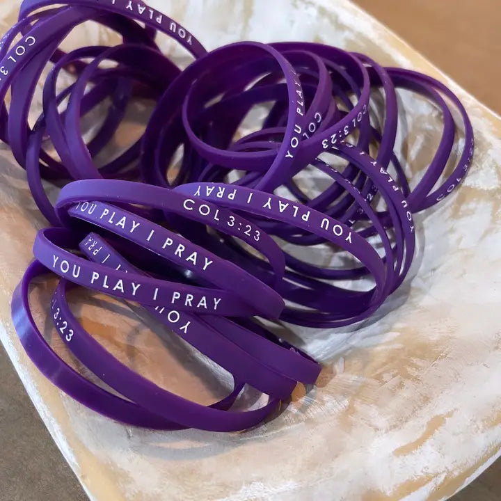Team Spirit Bracelets | Christian Gameday Gift | Sport Mom