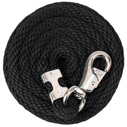Poly Lead Rope with Nickel Plated Bull Snap – Adams Tack