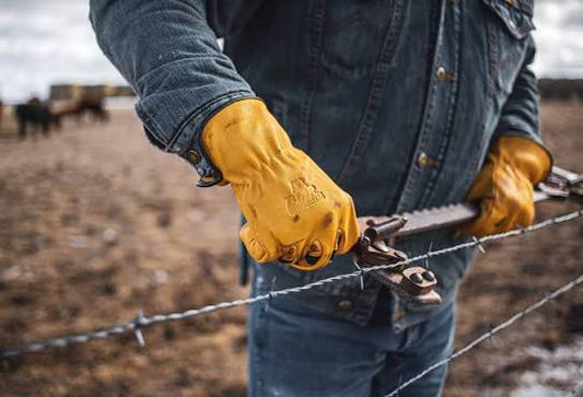 Heavy Duty Leather Buffalo Driver Gloves - HD361