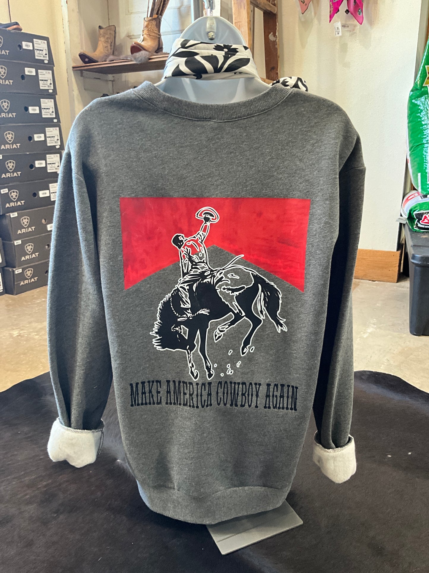 Make America Cowboy Again Sweatshirt